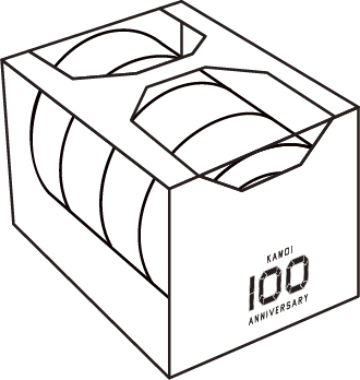 100周年記念限定箱パッケージ