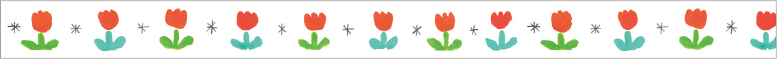 Makoto Matsubayashi tulip ［ 15mm × 5m ］
