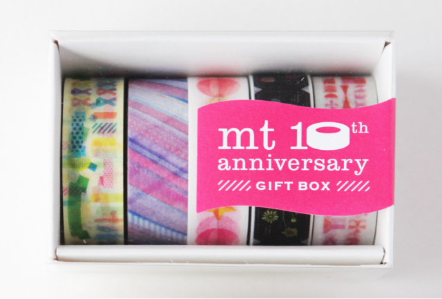 mt 10th GIFT BOX(SP) | マスキングテープ「mt」- masking tape -